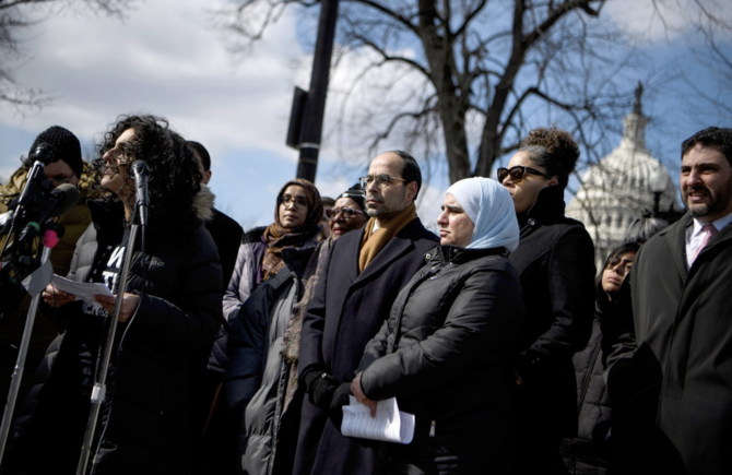 Arab Americans have long been active in voting and have consistently had some of the highest turnouts at polls among ethnic communities along with African Americans and Jews. (AFP/File Photo)