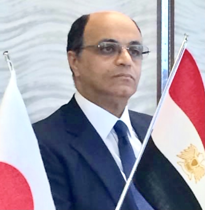 Hisham El-Zimaiti, former Egyptian ambassador to Japan, was honored with the Order of the Rising Sun, Gold and Silver Star. 