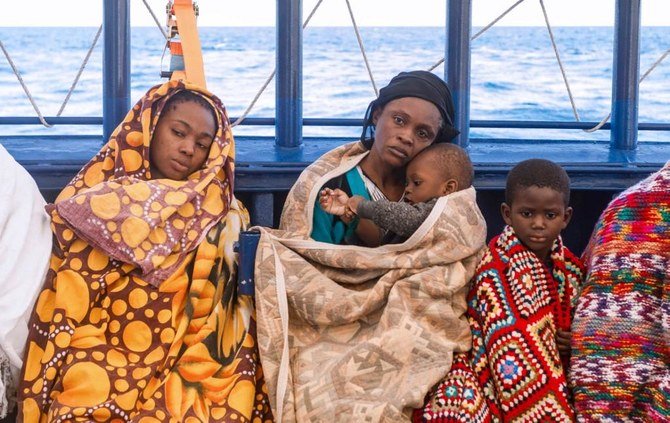 At least 74 migrants drowned after their Europe-bound ship broke down off the coast of Libya on Thursday. (File/AFP)