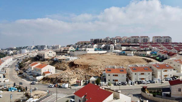 A view overlooks the Jewish West Bank settlement of Ari’el, January 28, 2020. (AP)