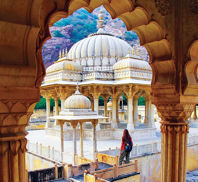 Royal cenotaphs in Jaipur, India. (Shutterstock)