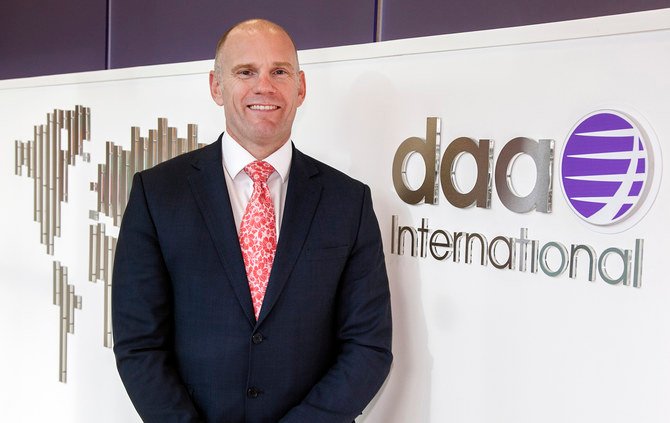 Nicholas Cole, CEO of DAA International, which operates Terminal 5 at Riyadh's King Khalid International Airport (KKIA)