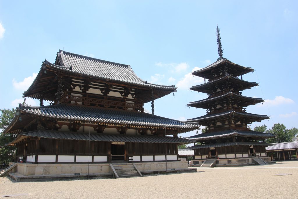 Horyuji, a Buddhist temple in the western Japan city of Nara and a UNESCO World Heritage site, is the oldest wooden building in the world. (Shutterstock)