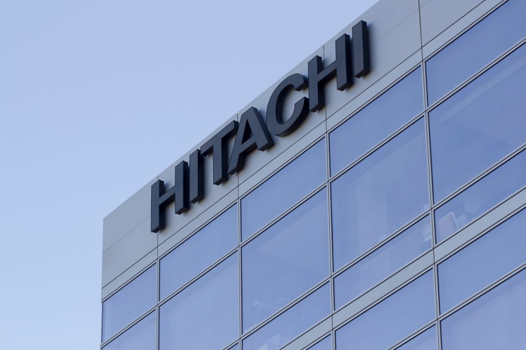 Hitachi plans to skip a New Year's address by its CEO that is usually held at its Tokyo main office on the first business day of the year. Instead, it is considering posting a CEO message online. (Shutterstock)