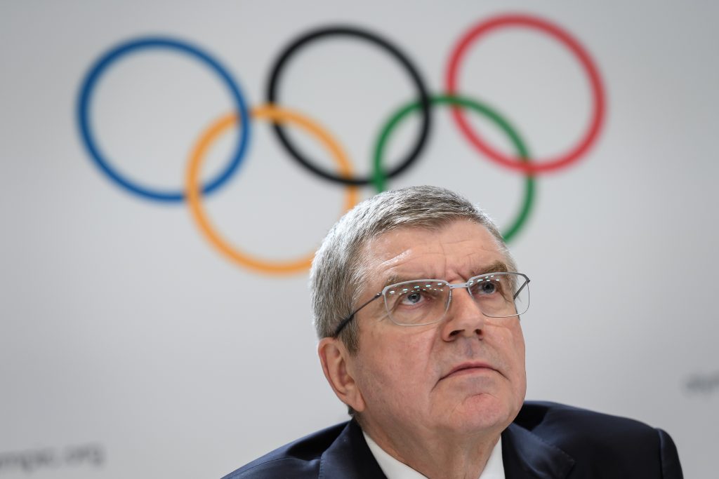 While International Olympic Committee boss Thomas Bach has said he is 