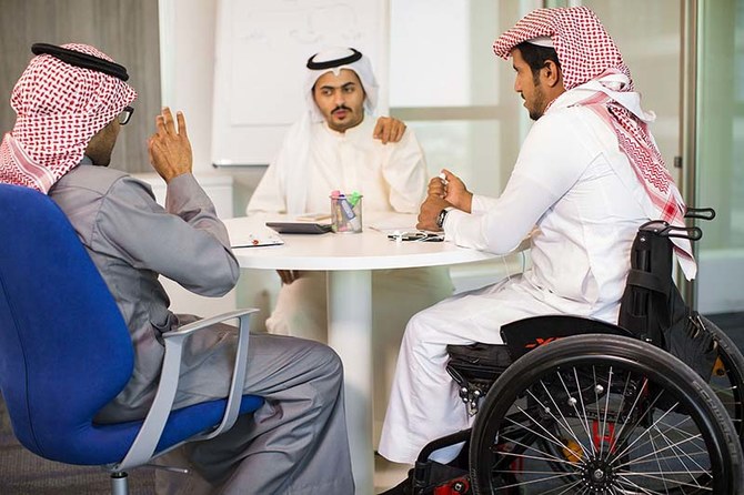Under the umbrella of Vision 2030, the Kingdom has focused on empowering people, especially those with disabilities, to use their abilities in different fields. (Social media)