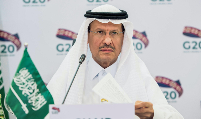 Saudi Minister of Energy Prince Abdul Aziz bin Salman. (File/AFP)