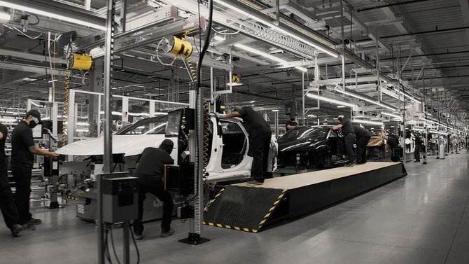 Lucid Motors factory in Arizona will initially have a capacity to produce up to 30,000 vehicles per year and is set to be built in four phases over the next eight years. (Lucid Motors)