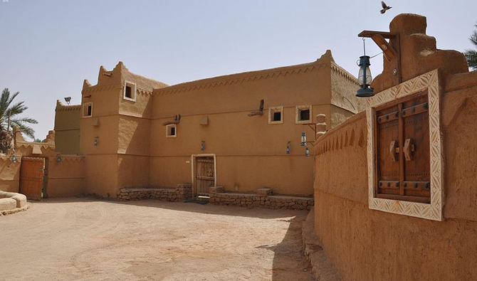 ‘Al-Zunaidi Heritage House’ in Unaizah, Qassim, built 200 years ago, is considered one of the most famous rural lodges. (SPA)