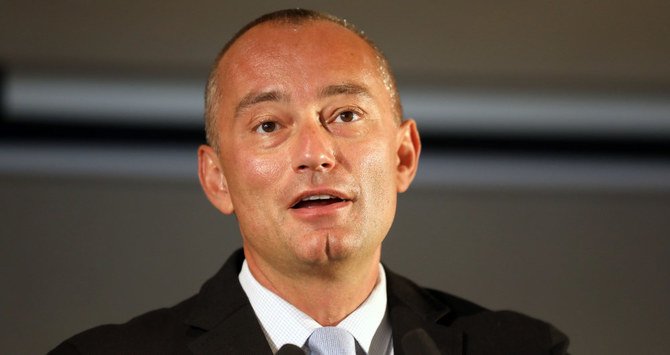 Nickolay Mladenov, UN’s special coordinator for the Middle East peace process. (AFP/File)