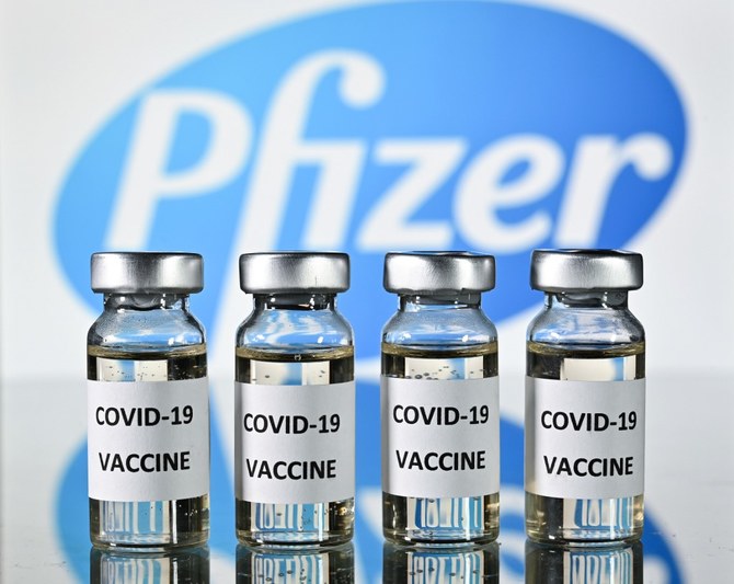 Health Minister Ahmed Al-Saidi said the country will receive 15,600 Pfizer vaccines on Thursday. (File/AFP)