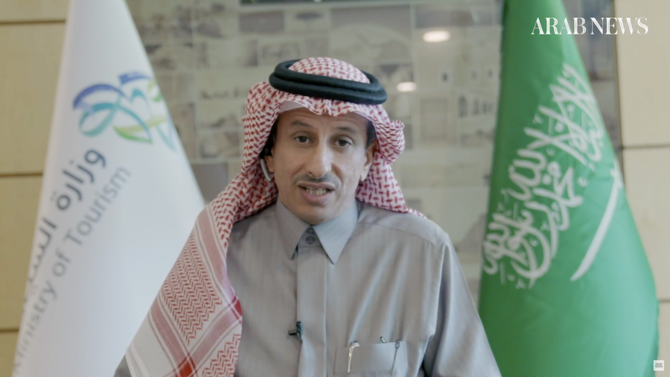 In the latest episode of Frankly Speaking, Saudi Arabia’s Minister of Tourism Ahmed Al-Khateeb spoke to Arab News’ Frank Kane about the Kingdom’s ambitious plan to become one of the world’s top tourist destinations. (AN Photo)