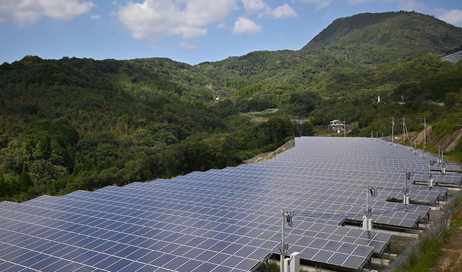 Japan needs to reform outdated policies on land use and the national grid if it is to meet a new goal of carbon neutrality by 2050. (AFP)