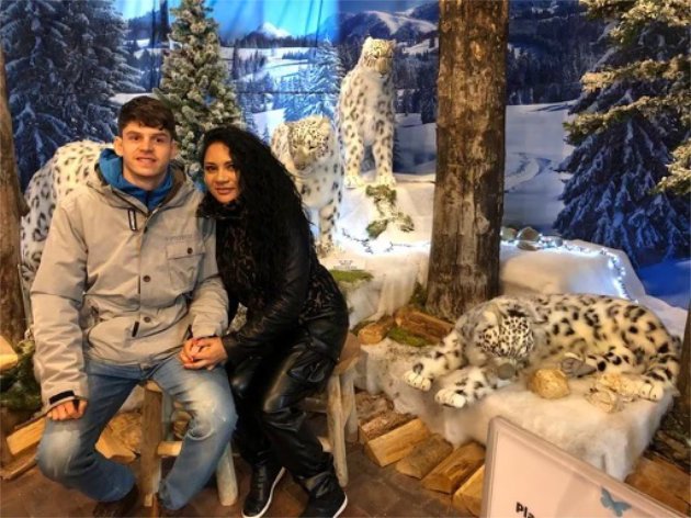 Lidiane Ramos Faubel spending Christmas in the Netherlands. (Supplied)