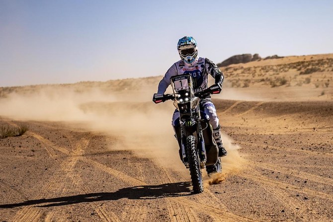 Adrien van Beveren during the Hail Baja 1. (Supplied)