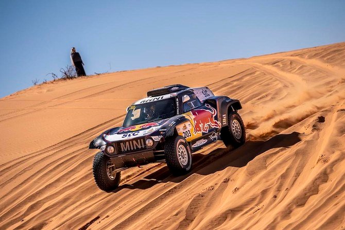 Carlos Sainz during the Hail Baja 1. (Supplied)