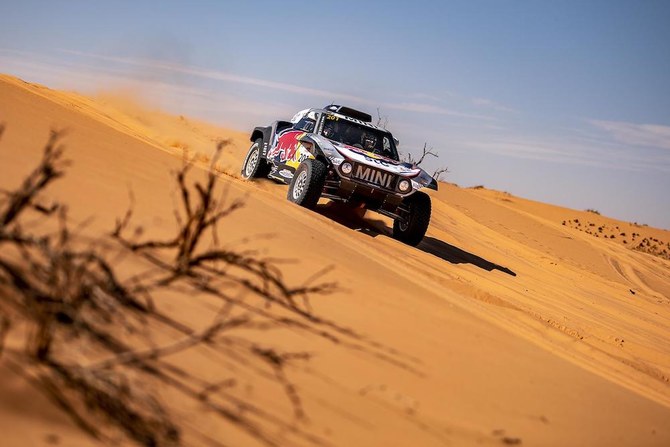 Stephane Peterhansel during the Hail Baja 1. (Supplied)