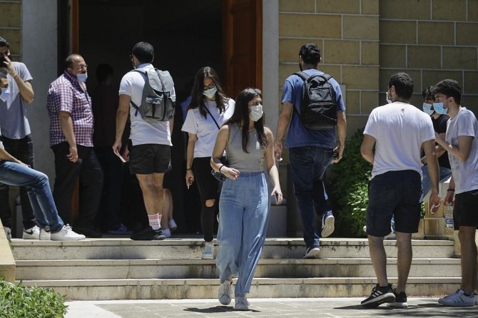 Student movements at Lebanese universities and independent civic groups are reorganizing themselves with the goal of changing the ruling authority in Lebanon. (AFP/file)