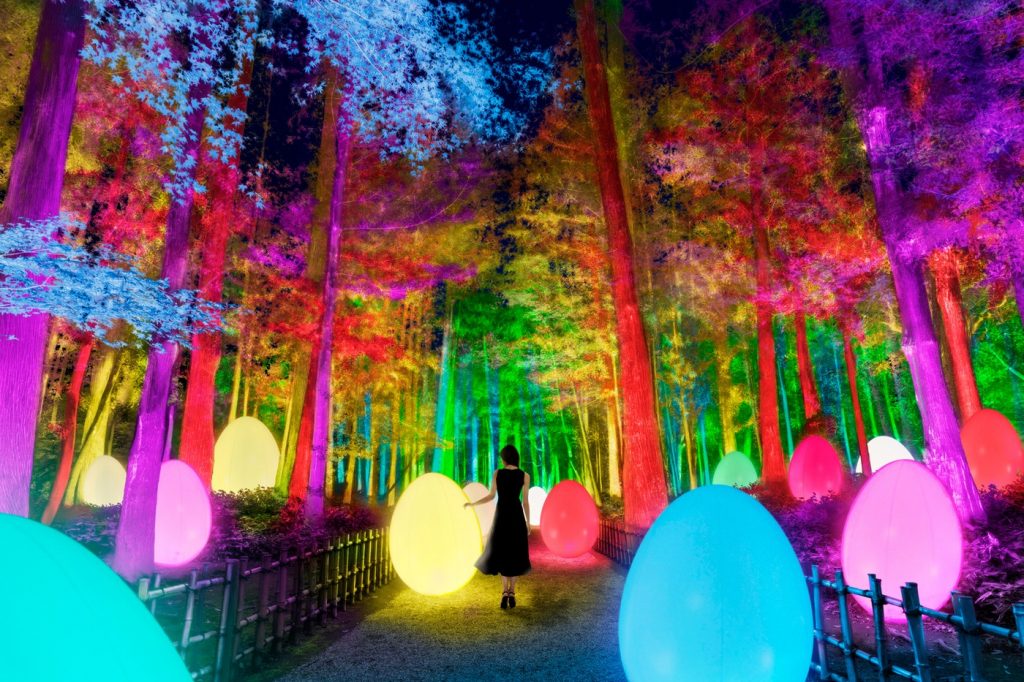 This upcoming project is deemed interactive as it will respond to the presence of people within the space, and visitors can visit from Feb 13 to Mar 21 2021. (TeamLab)