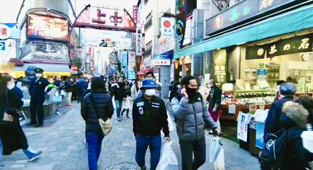 Even lesser crowds areexpected on the new year day as the new cases for the novel coronavirus in Tokyo has been increasing rapidly hitting more business and traditions in the Japanese capital.  (ANJ Photo)