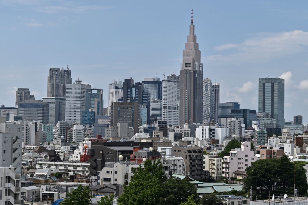 The Japanese government is expected to declare a coronavirus state of emergency again for Tokyo and the three neighboring prefectures of Saitama, Chiba and Kanagawa. (AFP)