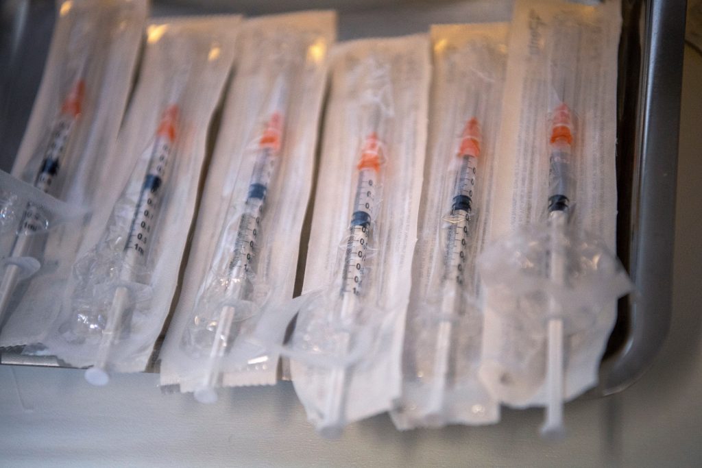Japan's prime minister Yoshihide Suga told a press conference on Jan. 4th his government aims to begin COVID-19 vaccinations by late February. (AFP)