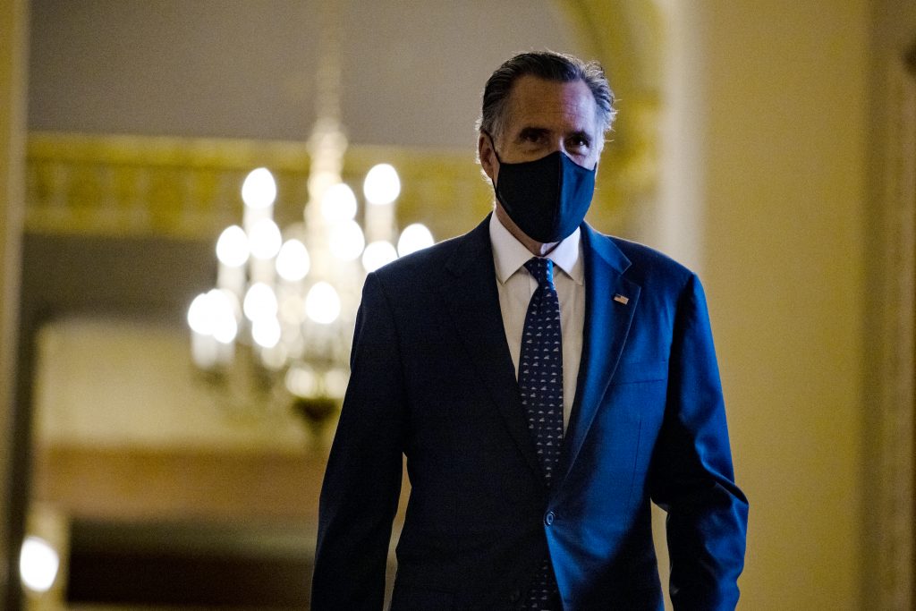 US Sen. Mitt Romney said the Games should be held with limited spectators at venues and would serve as an inspiration for the world during the COVID-19 pandemic. (AFP)