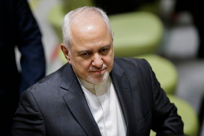  Iran's Foreign Minister Mohammad Javad Zarif claimed on Saturday that in Iraq “Israeli agent-provocateurs are plotting attacks against Americans.” (AFP/File Photo)