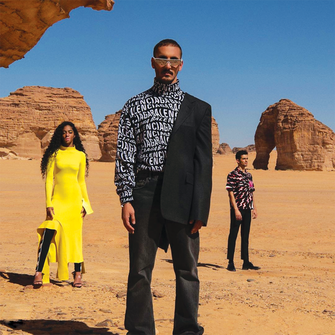 Faisal Al-Ghazzawi, a 30-year-old Saudi fashion influencer. (Social media)