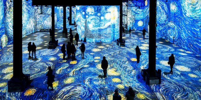 The digital art space will launch with an exhibition devoted to Vincent Van Gogh. Supplied
