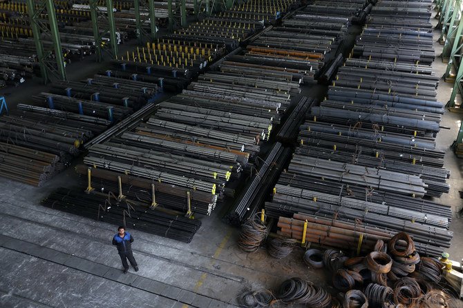 The US imposed fresh Iran-related sanctions targeting the steel sector, continuing to increase pressure on Tehran in the final weeks of Donald Trump’s presidency. (File/AFP)