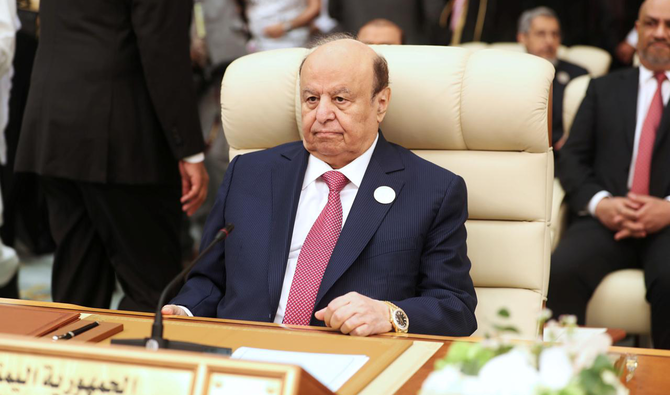 Yemeni President Abed Rabbo Mansour Hadi. (Reuters/File)