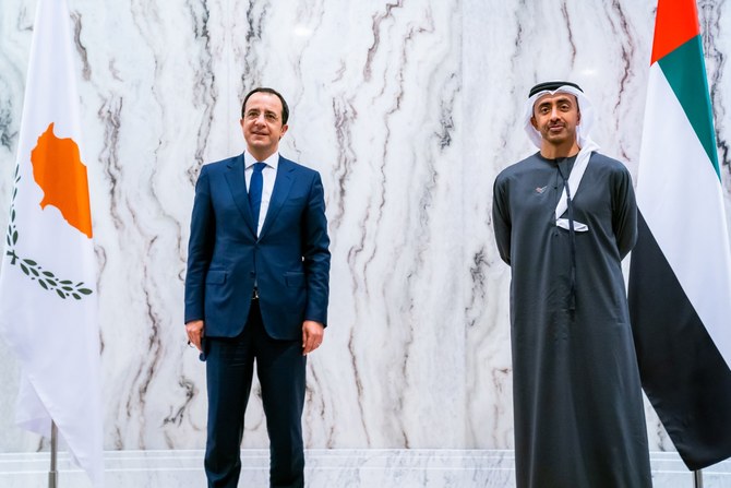 The UAE Minister of Foreign Affairs discussed the situation in the Eastern Mediterranean and ways of ensuring security and stability in the region with his Cypriot counterpart. (WAM)