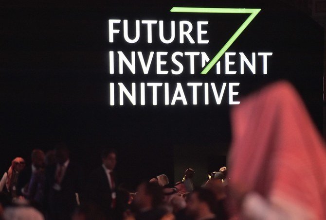 FII is described as an international platform for debate between global leaders, investors and innovators. In 2019, 24 investment deals worth $20 billion were announced at the event. (AFP/File Photo)