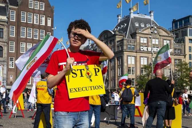 The UN human rights office condemned an alleged spree of 28 executions in Iran, including several prisoners from minority groups. (File/AFP)