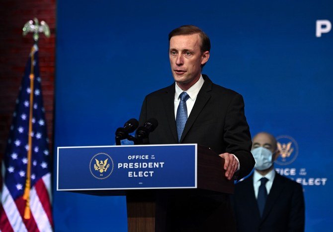 The Biden administration will work closely with Israel to build on the country's regional normalization agreements, White House national security adviser Jake Sullivan told his Israeli counterpart. (AFP/file)