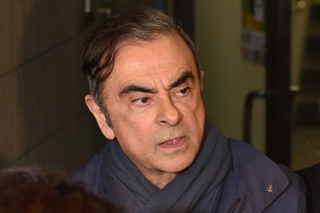 Ghosn, who is a Lebanese, Brazilian and French national, fled Japan in a dramatic escape that drew headlines in late 2019, arriving in Lebanon on Dec. 30 of that year. (AFP)