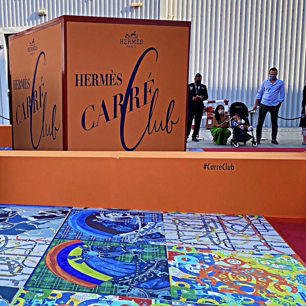 Hermès Carré Club, a multi-facted and interactive exhibition celebrating the French maison’s famed silk scarf, UAE, Alserkal Avenue in Dubai. (ANJP Photo)