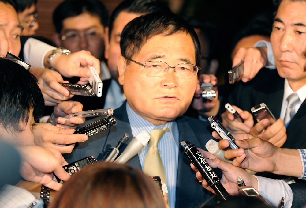 Shizuka Kamei said he received 1 million yen in Kawai's office in the western city of Hiroshima on May 31, 2019, and 2 million yen in a Hiroshima hotel on July 3 the same year. (AFP/file)