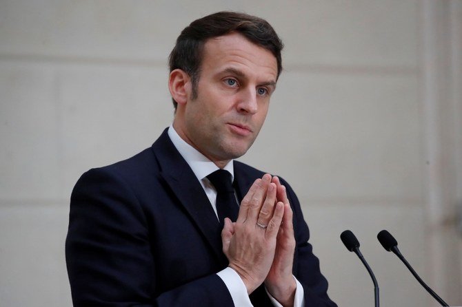 Negotiation with Iran on the nuclear deal will be very strict, France’s President Emmanuel Macron said in comments to Al Arabiya on Friday. (AFP/File)