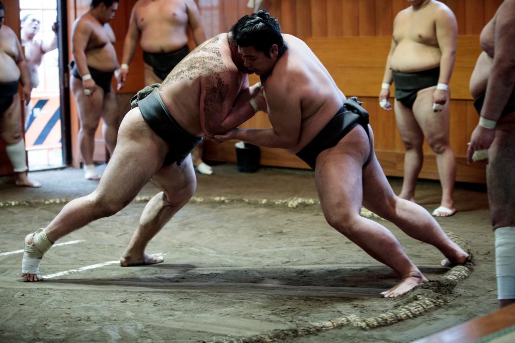 A sumo wrestler in Japan said he had