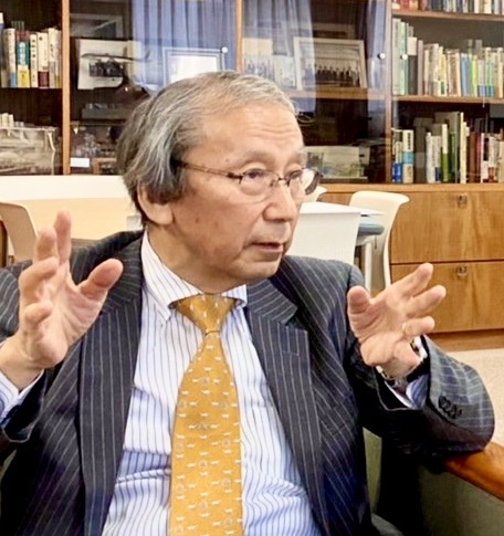 Masakazu Toyoda, Chairman & CEO of the Institute of Energy Economics of Japan IEEJ. (ANJ photo)