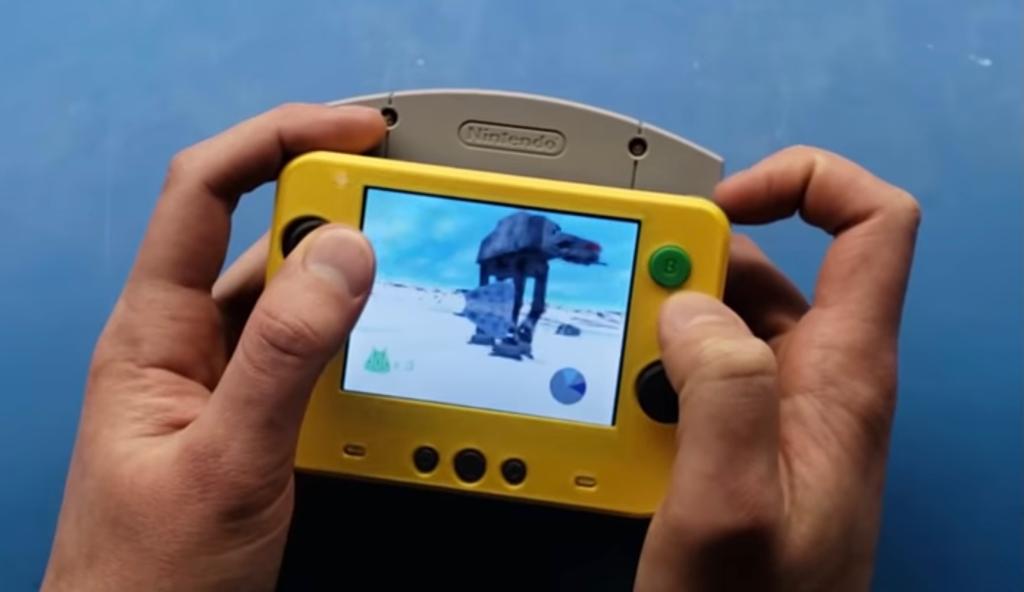 This smallest console broke the previous world record in 2015. (screenshot via GmanModz)