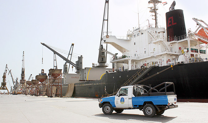 Yemen’s government has warned that a truce in the province of Hodeidah under the Stockholm Agreement could crumble if Houthi military operations do not stop. (File/AFP)