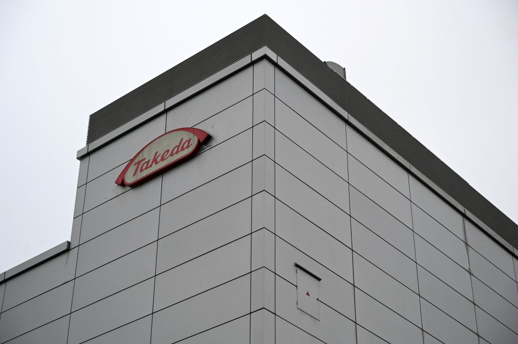Takeda will develop a capacity to produce over 250 million doses of the vaccine, for 125 million people, a year at a plant in Japan. (AFP)
