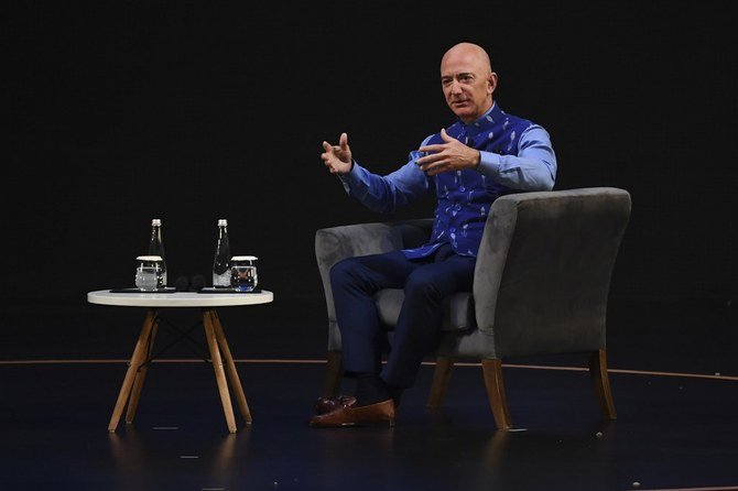  Amazon said Tuesday that Jeff Bezos is stepping down as CEO later this year, to be replaced by Andy Jassy. (AFP/File Photo)