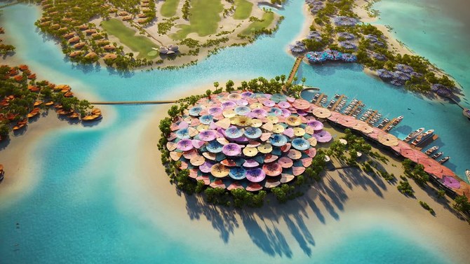 Backed by Saudi Arabia’s sovereign wealth fund, the Public Investment Fund (PIF), and part of the flagship development the Red Sea Project, Coral Bloom has been designed by the world-renowned British architectural firm Foster + Partners. (Supplied)