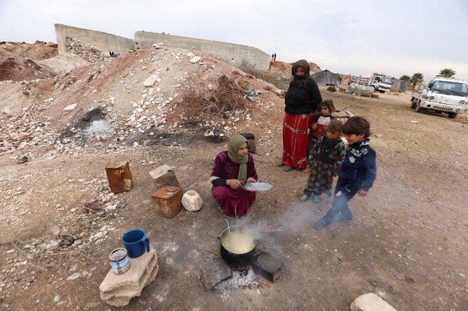 A record 12.4 million people in Syria are struggling to find enough food to eat, the World Food Programme said. (File/AFP)