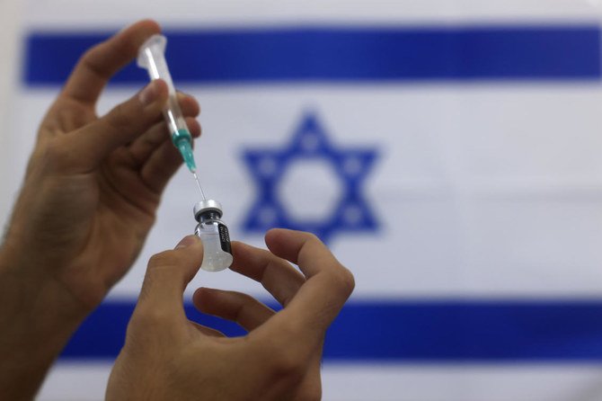 Israel, a country of 9.3 million people, has reported over 5,000 new coronavirus cases each day over the past week despite an intensive vaccination campaign. (AP)