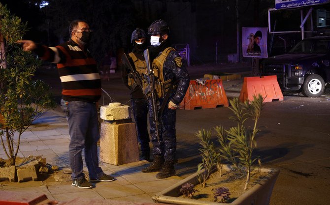 Iraq’s health ministry also said the new coronavirus wave was blamed on ‘some people who are openly questioning the existence of the pandemic.’ (AP)